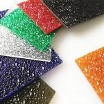 Anti UV Embossed Board Roofing Policarbonato Sheet Transparent Solid Polycarbona