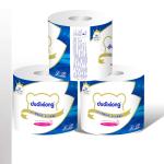 Fragrance Free Disposable Tissue 2 Ply Toilet Paper 100mm*115mm