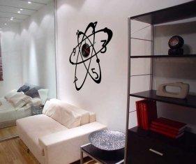 Quality Vinyl Custom Classic Designer Wall Sticker Clocks 10A095 wholesale