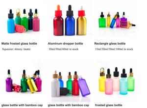 Quality 1oz 50ml Cosmetic Glass Bottles With Glass Pipette For Essential Oil OEM wholesale