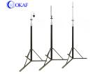 Aluminum Pnuematic Telescopic Mast Tripod Portable Antenna