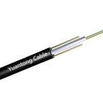 4 Core Frp Flat Round Loose Tube FTTH Fiber Drop Cable Outdoor Use