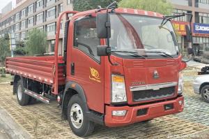 Quality 120HP HOWO Light Duty Commercial Trucks , Flatbed Cargo Truck 4X2 , Color Can Be Selected wholesale