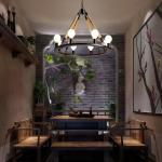 Industrial linen pendant light For Kitchen Bar Restaurant Lighting Fixtures (WH