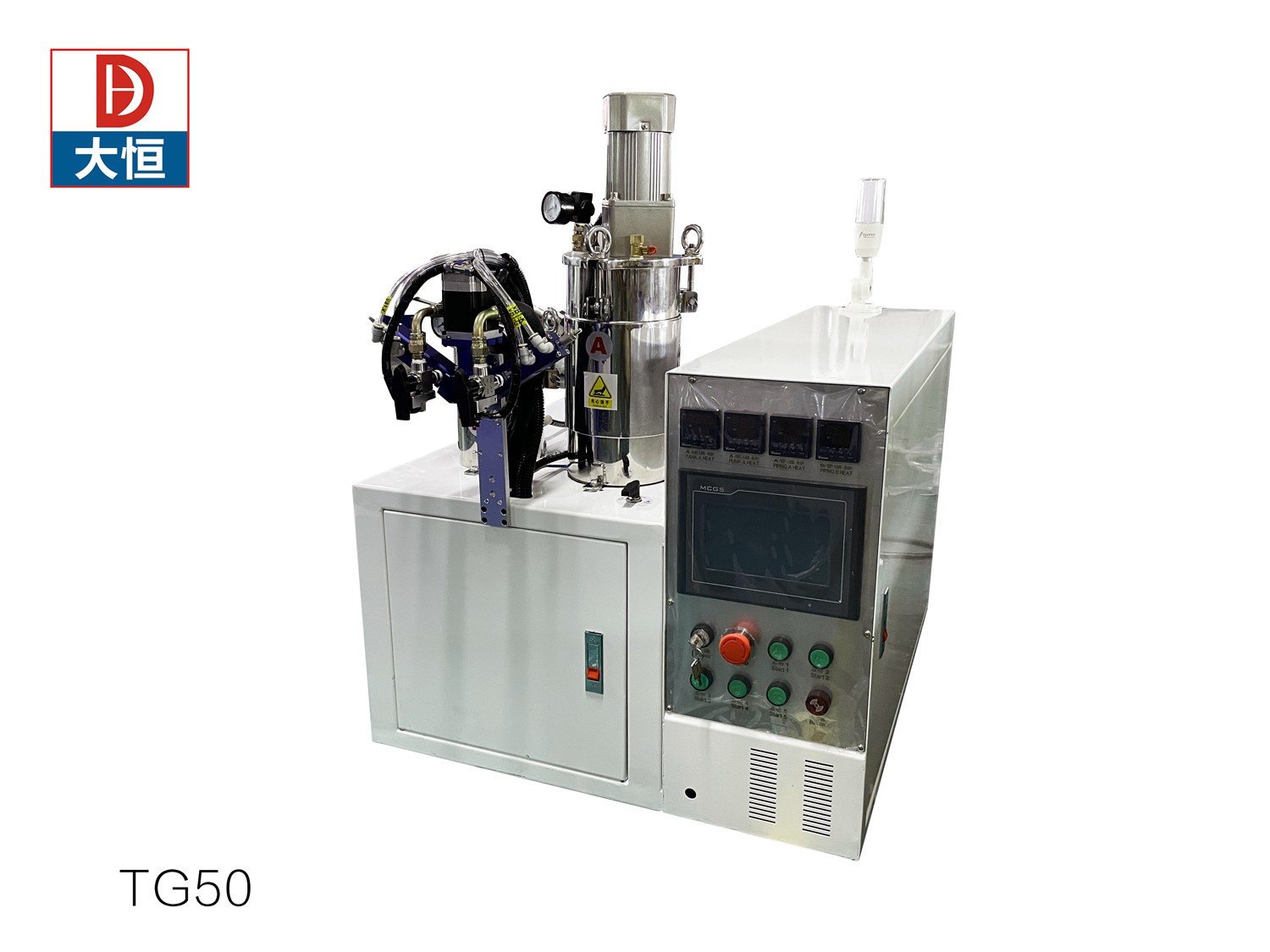160kg Volumetric Epoxy Resin Dispenser for and Low-Viscosity Adhesive Applications