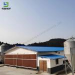 Agriculture Pole Barn Steel Structure Farm Shed Building Poultry Chicken House