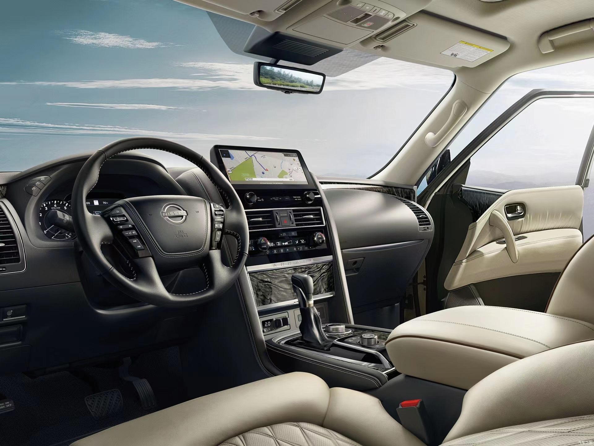 2023 Dongfeng Nissan Armada 5.6L Flagless Fleet Flagship Edition SUV with Rear Window Electric One key lifting Anti-pinch
