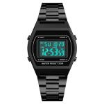 Gold 39*34mm Waterproof Electronic Watch Led Digital Waterproof Watch Chronograp