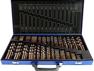 Quality High Speed Steel Drill Bit Kit In Steel Index 230 Pcs With Titanium Coated wholesale