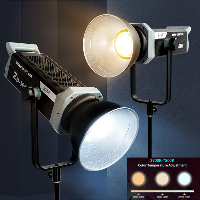 300W Aluminium alloy 10 effects 2700K-7500K professional equipment RGB LED Studio lights