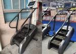 Stationary Gym Fitness Touch Screen Stair Stairclimbers Machine With Electric