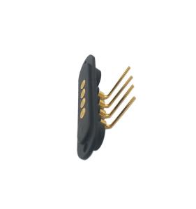 Quality Portable Electronics Magnetic Pogo Pin , Spring Loaded Test Pins Steel Spring wholesale
