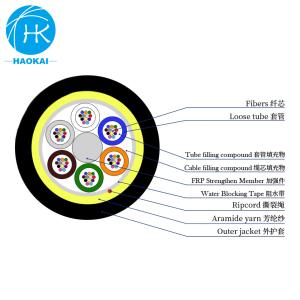 Quality Lightweight ADSS Outdoor Optical Cable All Media Self Supporting Fiber Optic Cable wholesale