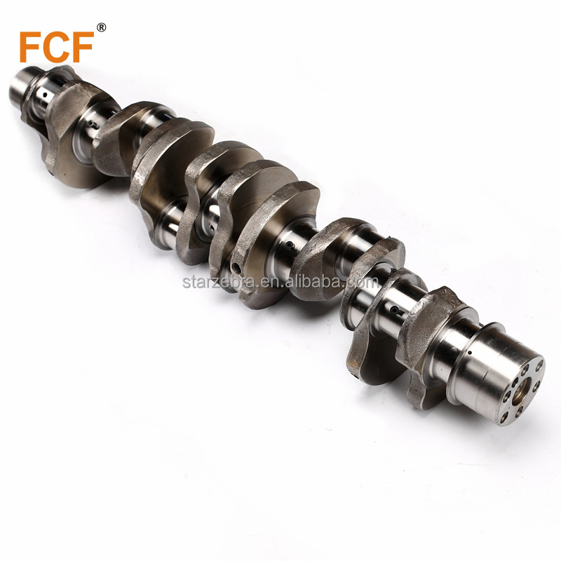 ME130937 Forged Steel Crankshaft for 6D16T Engine at Machinery Repair Shops
