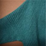 Plus Size Ladies Sweates/Women'S Cool Sweater 3colors Casual And Fashion blue