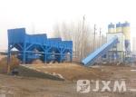 165.5kw Stationary Concrete Batching Plant Equipment 90 Cubic Meters