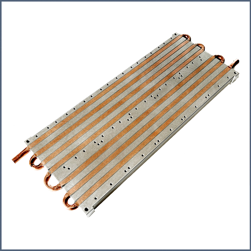 IGBT Antirust Cold Plate Liquid Cooling Sand Blasting Surface Treatment