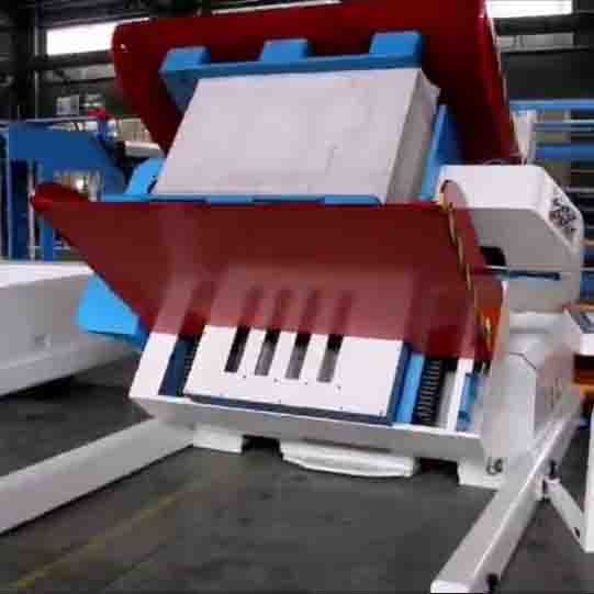 1300mm 1450mm Paper Load Turner 1650mm 1900mm Sort And Turn Over The Paper Pile And Clean The Dust
