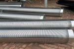 219mm Diameter Continuous Slot Screen V Shaped Wedge SS304 Water Well Screen