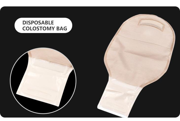 Open / Close PVDC Co Extrusion Ostomy Bag Ultimate Medical Solution
