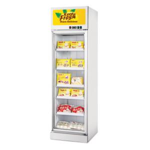Quality Beverage Retail Glass Door Refrigerator With Deep Shelving wholesale