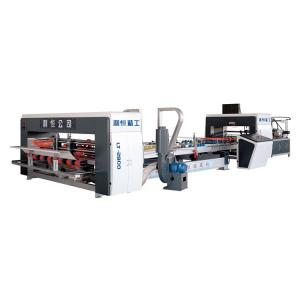 Quality 380v Voltage Full Automatic Corrugated Paperboard Cardboard Carton Box Flexo Folder Gluer wholesale