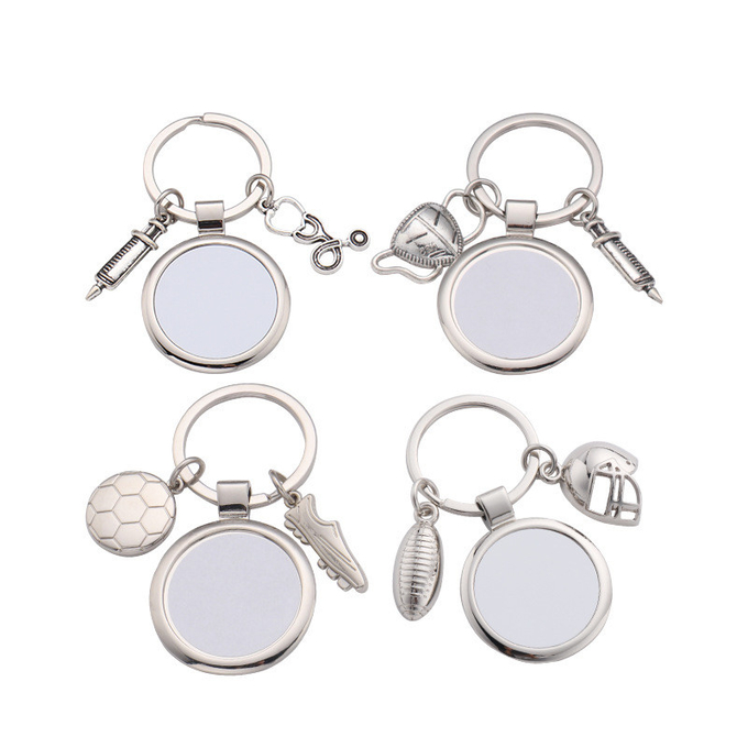 Sublimation Printing Keyring Sublimation Personalized Gift Keychains
