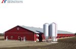 KXD Prefabricated Agricultural Steel Frame Building Warehouse Workshop For