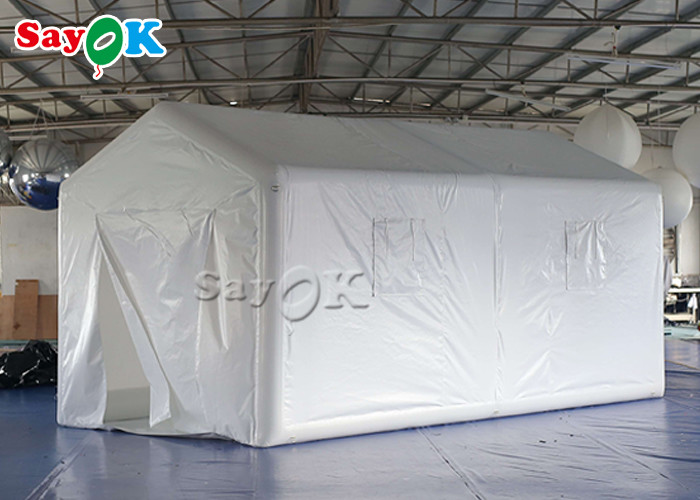 Inflatable Pole Tent Inflatable Emergency 6x3x3mH Medical Isolation Tents