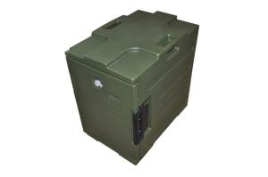 Quality Durable Green 90Litre Front Loading Insulated Food Pan Carrier wholesale