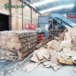 Fully Automatic Baler for Waste Paper Recycling of Cardboard Cartons in High