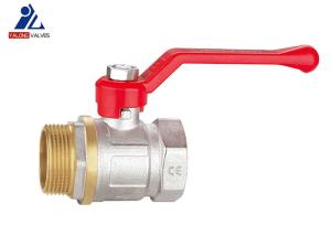 Quality F NPT Aluminum Brass Ball Valve 232 Psi Solder Ball Valve wholesale