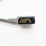 HP M4725A Holter Ecg holter Cable , 5 Leads Snap Electric Heart Monitor Parts