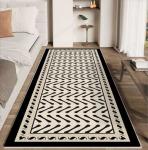 Classic Flower Series Crystal Velvet Bedroom Floor Carpets 80*160cm