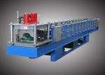 Metal Roof Ridge Cap Roll Forming Machine Hydraulic Cutting PLC Control