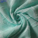 F5742 100% polyester swissdot fabric jacquard for lady fashion