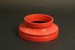 XGQT07-159x114-2.5 Flanged Concentric Reducer Ductile Iron Grooved