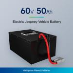 60V50Ah IP65 Lithium E Motorcycle Battery , Mini Jeepneys Vehicle Battery For