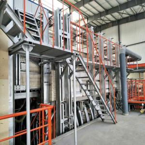 Quality 120tpd Customized Glass Melting Furnace Automatic Control Furnace Energy Saving wholesale
