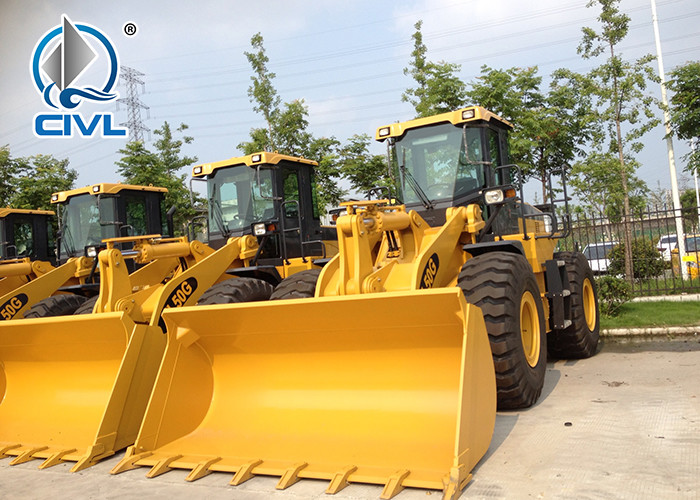 CVLW500FN Strong Power 4.5m3 5.0t Wheel Loader Machine