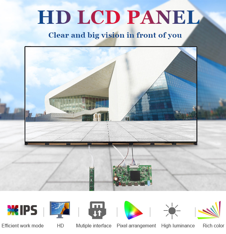 1024(RGB)×768 10.4 Inch LCM Panel 470cd/M2 Brightness LVDS