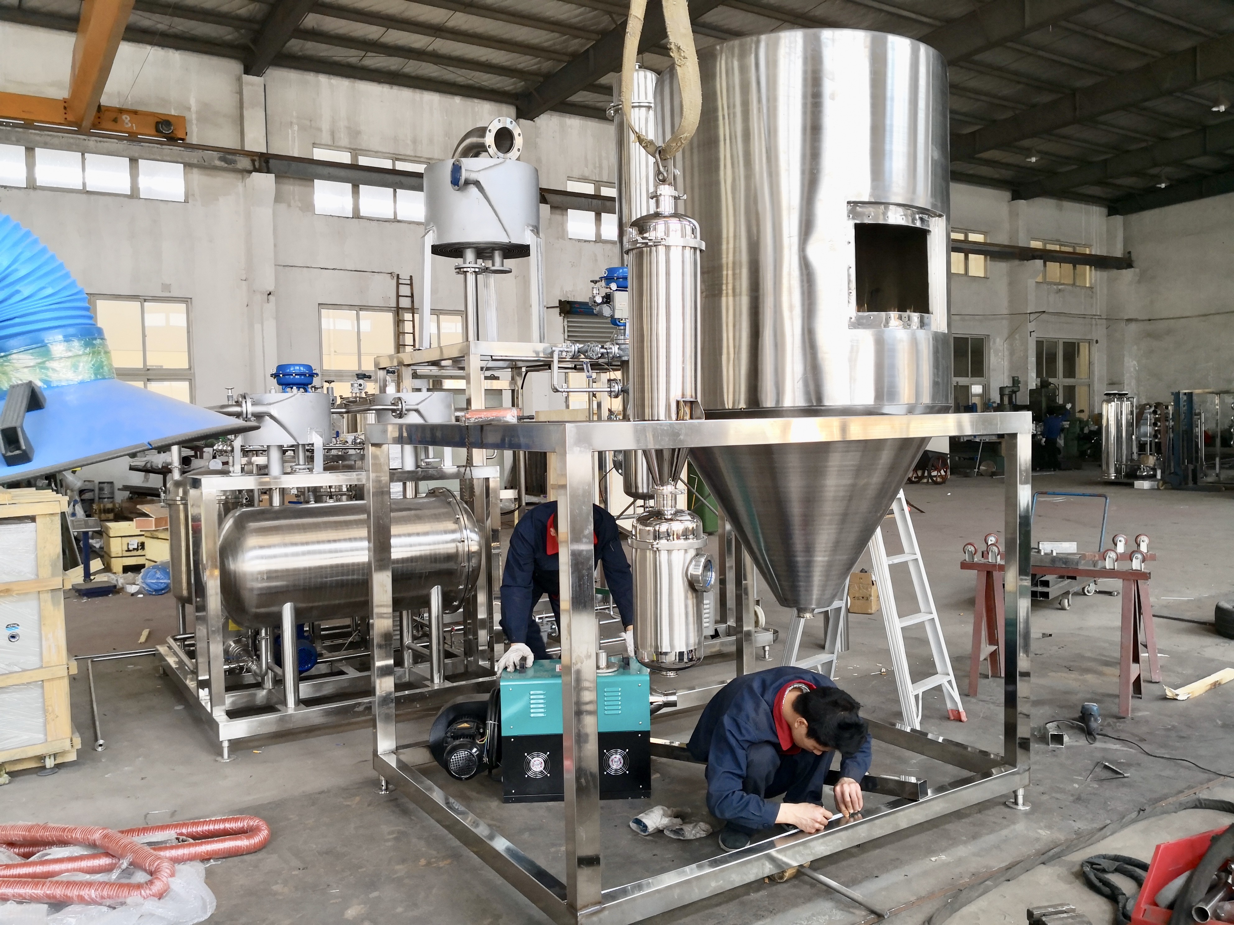 waste water evaporation salt crystallization equipment OLSO/DTB crystallizer