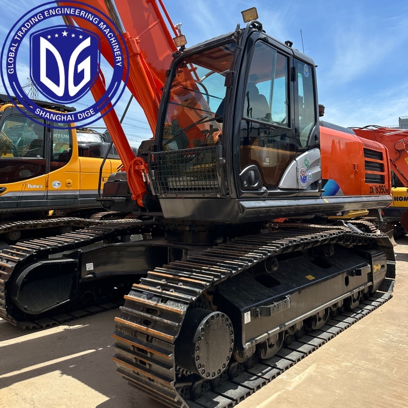 Hitachi ZX350 Used Excavator for Sale – Excellent Condition, Ready to Ship