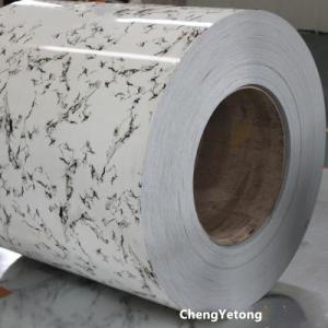 Quality Stone Grain Antimicrobial Prepainted Galvalume Coil For Bathroom Decoration wholesale