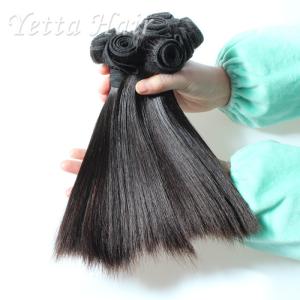 Quality Short Double Drawn Funmi Virgin Hair With Silky Straight Tangle Free wholesale