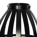 OEM Classical 388mm Hurricane Table Lamps / Black Iron Table Lamps