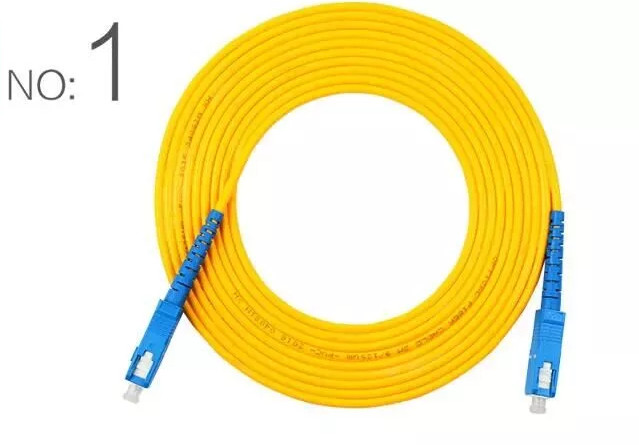 High quality Single Mode 9/125 Duplex SC/UPC-SC/UPC Fiber Optic Patch Cord