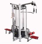 Commercial Gym Equipment Adjustable Pulley 4-Station Strength Training Cable