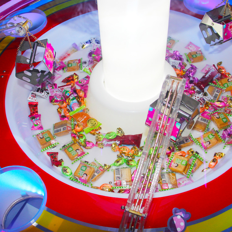 Coin Operated Gift Vending Machine / Mini Candy Crane Claw Machine