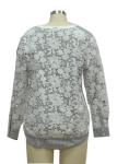 Personality New Design Decoration Lace Up Layer Ladies Pullover Shirt Like Cuff